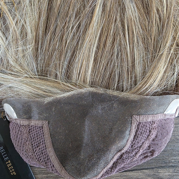 Belle Tress Peppermint Hand Tied Brown Sugar Sweet Cream Wig - Picture 6 of 7